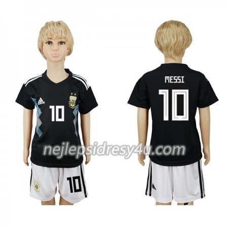 Fotbalový Dres Argentina Messi 10 Dětské Venkovní MS 2018